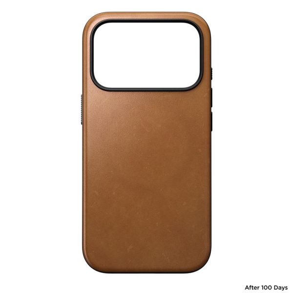 Nomad Modern Leather Case english tan-Apple iPhone 17 Pro (NM014315858) - Image 8
