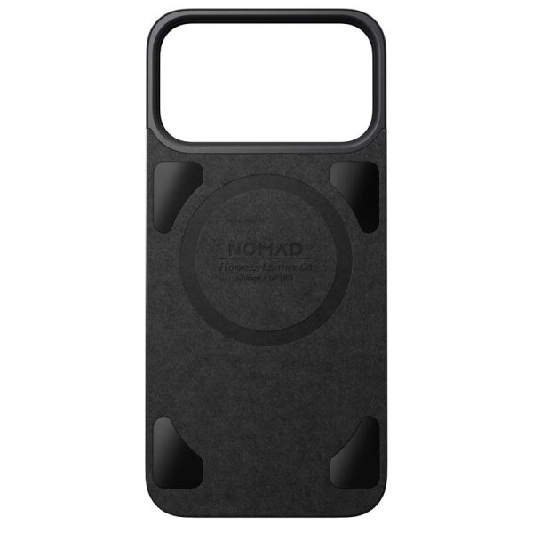 Nomad Magnetic Leather Back black (Horween) Magsafe-Apple iPhone 17 Pro Max (NM014391858) - Image 9