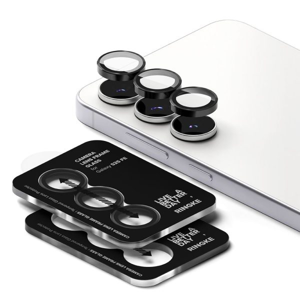 RINGKE CAMERA FRAME PROTECTOR 2-PACK GALAXY S25 FE BLACK - Image 3