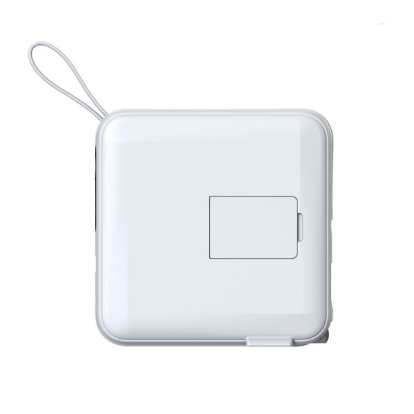 Mobile Origin Powerbank & Travel Charger Lightning/USB-C Cable MagSafe/AW/iPhone Compatible white (PBT-03L-WHT) - Image 11