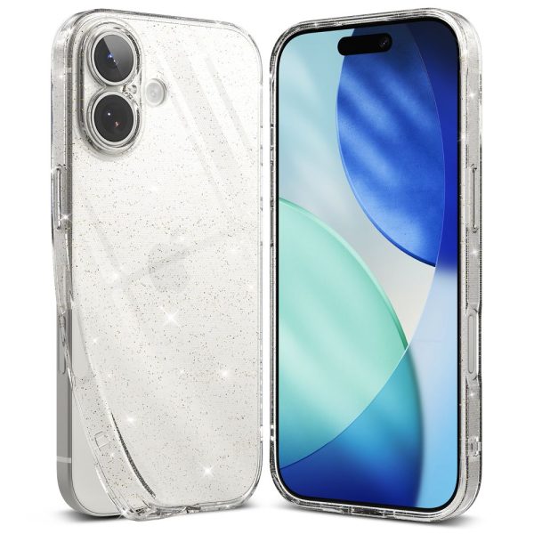 RINGKE AIR IPHONE 17 GLITTER CLEAR - Image 2