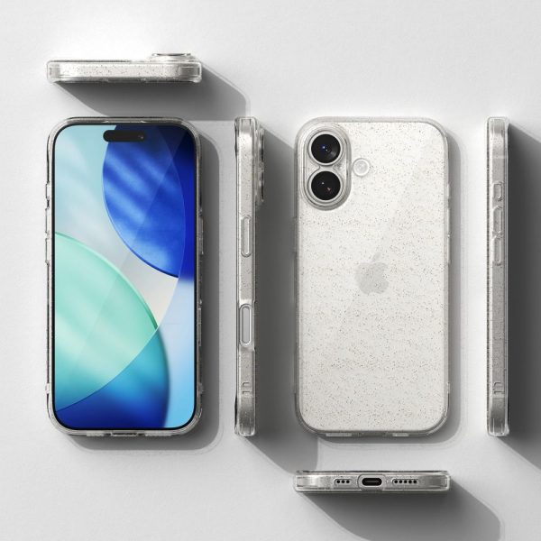 RINGKE AIR IPHONE 17 GLITTER CLEAR - Image 5