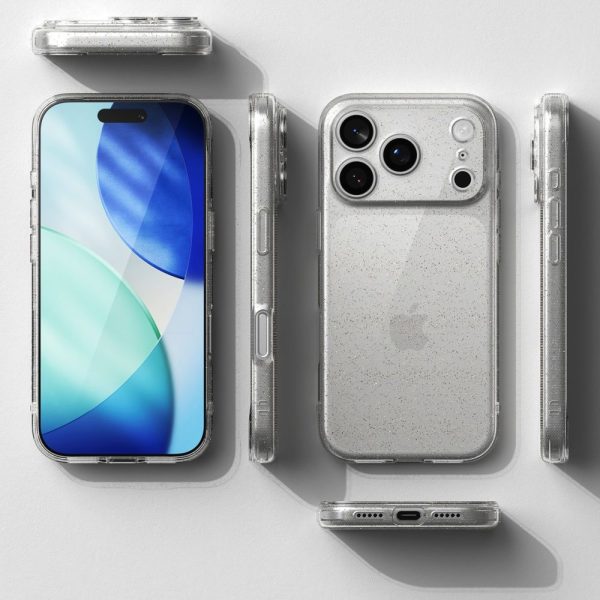 RINGKE AIR IPHONE 17 PRO MAX GLITTER CLEAR - Image 5