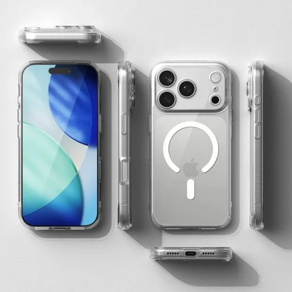Θήκη iPhone 17 Pro Max Ringke Fusion Magnetic MagSafe Διάφανη - Image 5