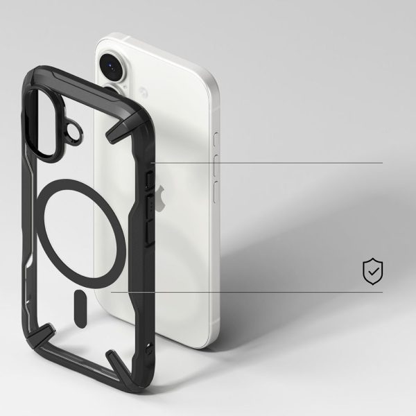 RINGKE FUSION X MAGNETIC MAGSAFE IPHONE 17 BLACK - Image 4