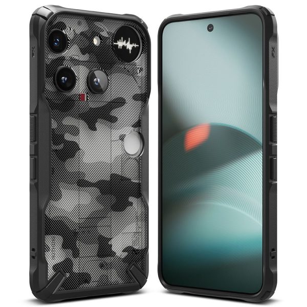 RINGKE FUSION X NOTHING PHONE 3 CAMO BLACK - Image 2