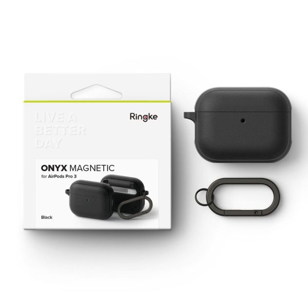 RINGKE ONYX MAGNETIC MAGSAFE APPLE AIRPODS PRO 3 BLACK - Image 7