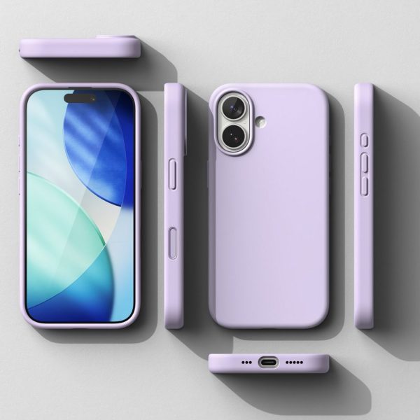 RINGKE SILICONE MAGNETIC MAGSAFE IPHONE 17 LIGHT PURPLE - Image 7