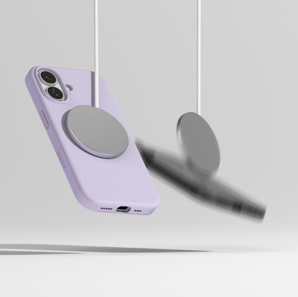 RINGKE SILICONE MAGNETIC MAGSAFE IPHONE 17 LIGHT PURPLE - Image 8