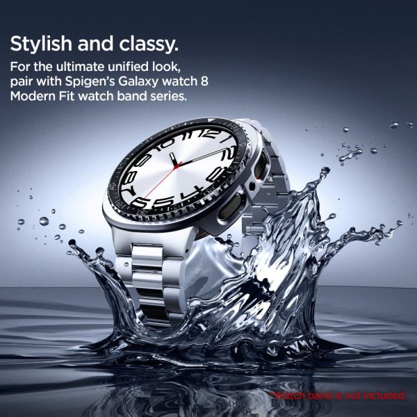 SPIGEN BEZEL TUNE PRO DIVER SAMSUNG GALAXY WATCH 8 44MM BLACK (ACS10010) - Image 14