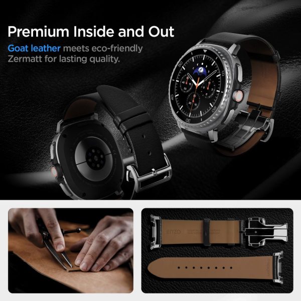 SPIGEN ENZO SAMSUNG GALAXY WATCH 8/CLASSIC 40/44/46MM BLACK (AMP10119) - Image 7