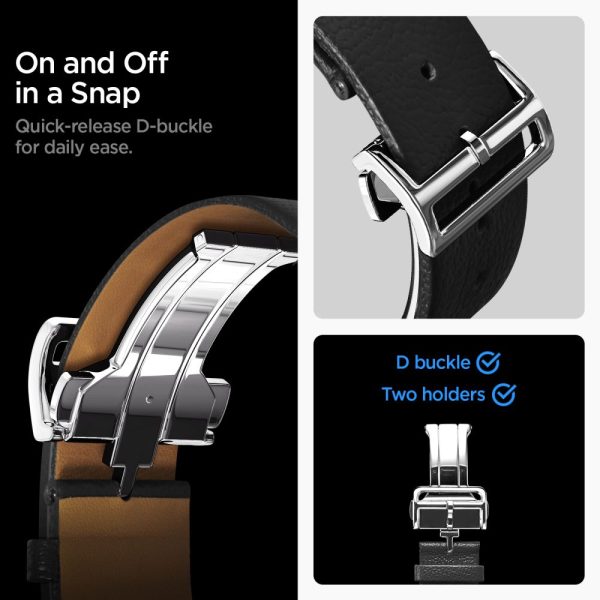 SPIGEN ENZO SAMSUNG GALAXY WATCH 8/CLASSIC 40/44/46MM BLACK (AMP10119) - Image 8