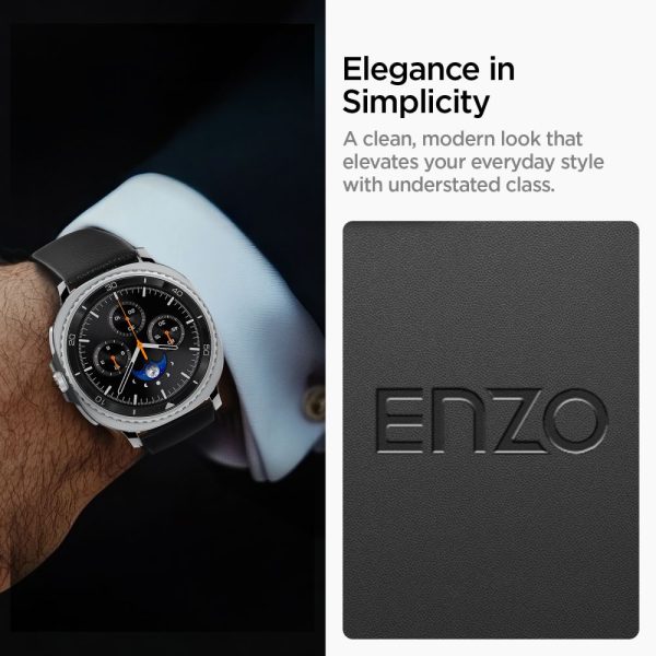 SPIGEN ENZO SAMSUNG GALAXY WATCH 8/CLASSIC 40/44/46MM BLACK (AMP10119) - Image 9