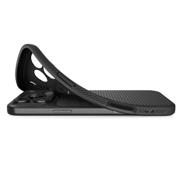 Spigen Liquid Air Matte Black-Apple iPhone 17 Pro (ACS10331) - Image 8