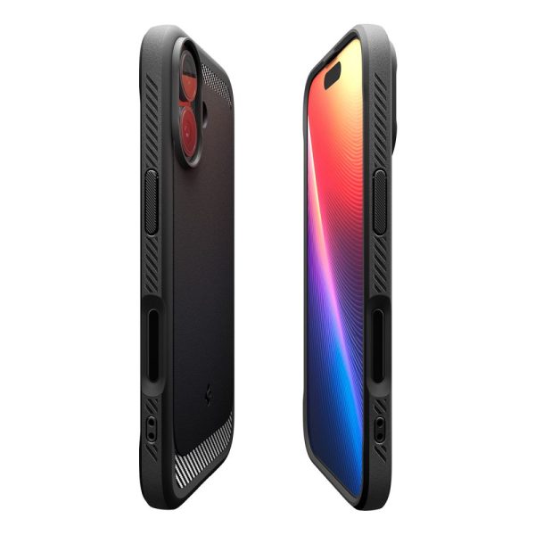 Spigen Rugged Armor MagSafe Matte Black-Apple iPhone 17 (ACS10367) - Image 6