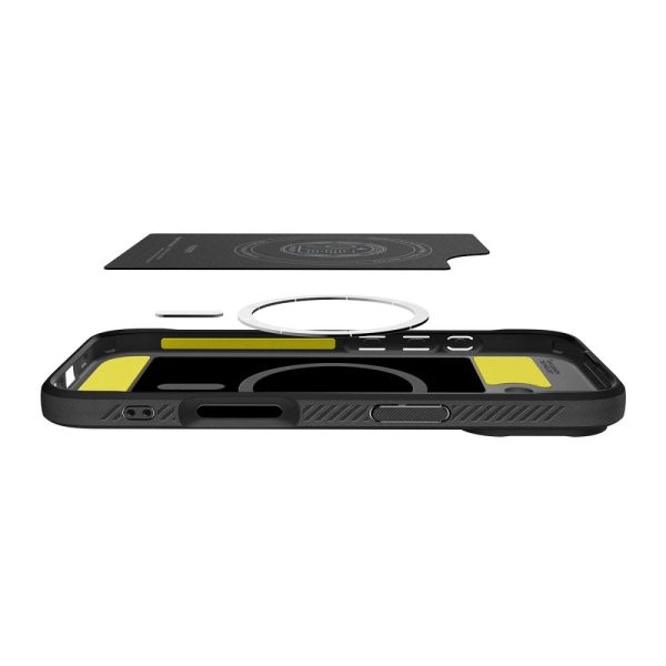 Spigen Rugged Armor MagSafe Matte Black-Apple iPhone 17 (ACS10367) - Image 7