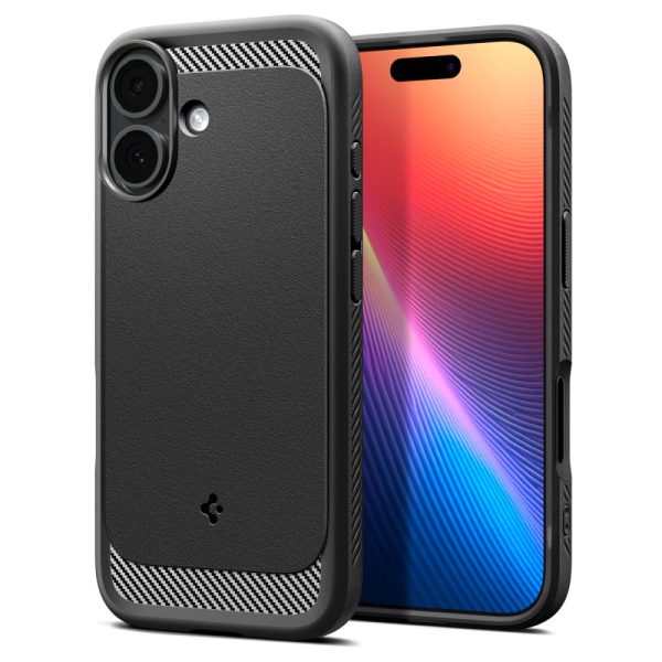 SPIGEN RUGGED ARMOR MAG MAGSAFE IPHONE 17 MATTE BLACK