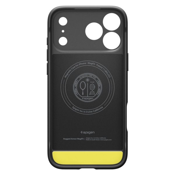 Spigen Rugged Armor MagSafe Matte Black-Apple iPhone 17 Pro (ACS10329) - Image 3