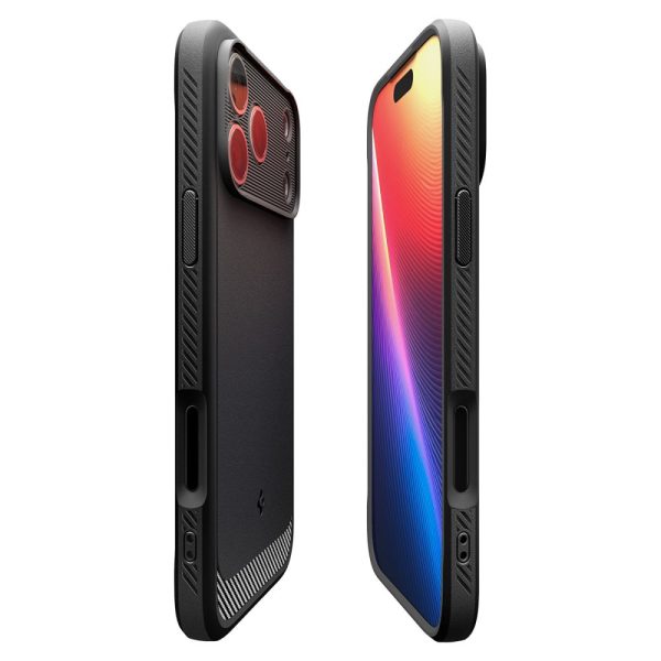 Spigen Rugged Armor MagSafe Matte Black-Apple iPhone 17 Pro (ACS10329) - Image 6