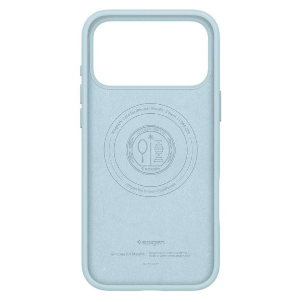 Spigen Silicone Fit MagSafe Mute Blue-Apple iPhone 17 Pro Max (ACS10273) - Image 3
