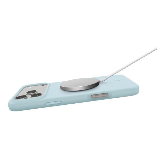 Spigen Silicone Fit MagSafe Mute Blue-Apple iPhone 17 Pro Max (ACS10273) - Image 7