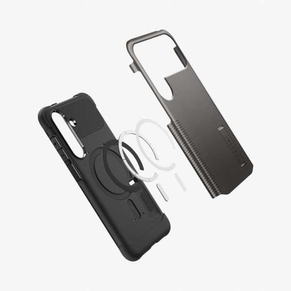 SPIGEN SLIM ARMOR MAG MAGSAFE GALAXY S25 FE GUNMETAL (ACS10230) - Image 2