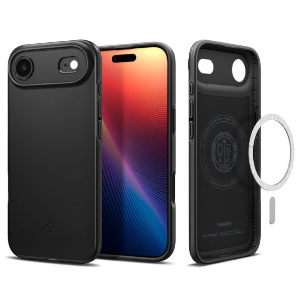 Spigen Thin Fit MagSafe Black-Apple iPhone 17 Air (ACS10306) - Image 3