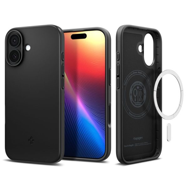 Spigen Thin Fit MagSafe Black-Apple iPhone 17 (ACS10373) - Image 3