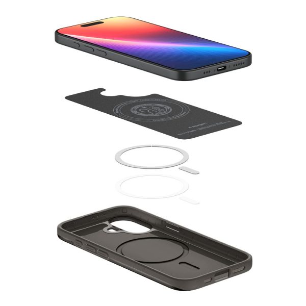 Spigen Thin Fit MagSafe Gunmetal-Apple iPhone 17 (ACS10375) - Image 10