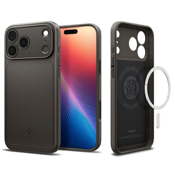 Spigen Thin Fit MagSafe Gunmetal-Apple iPhone 17 Pro (ACS10341) - Image 3