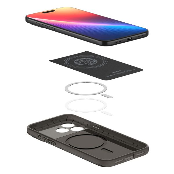 Spigen Thin Fit MagSafe Gunmetal-Apple iPhone 17 Pro (ACS10341) - Image 10