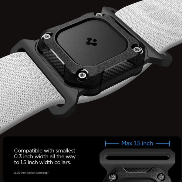 SPIGEN TOUGH ARMOR APPLE AIRTAG 1 / 2 FOR PET COLLAR BLACK (ACS09780) - Image 6