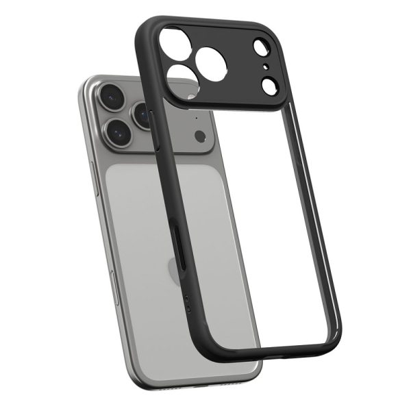 Spigen Ultra Hybrid Matte Black-Apple iPhone 17 Pro (ACS10343) - Image 5