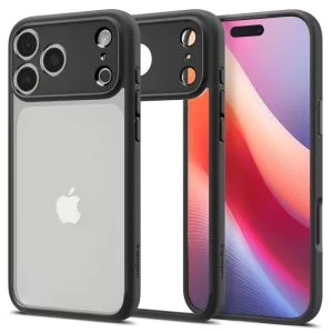 SPIGEN ULTRA HYBRID IPHONE 17 PRO MAX MATTE BLACK
