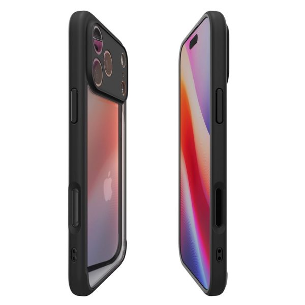 Spigen Ultra Hybrid Matte Black-Apple iPhone 17 Pro Max (ACS10279) - Image 6