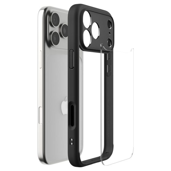 Spigen Ultra Hybrid Matte Black-Apple iPhone 17 Pro Max (ACS10279) - Image 7