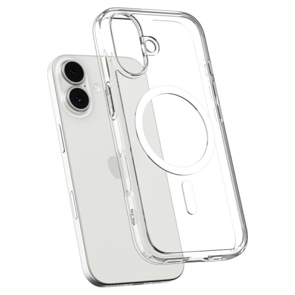Spigen Ultra Hybrid MagSafe Clear White-Apple iPhone 17 (ACS10380) - Image 5