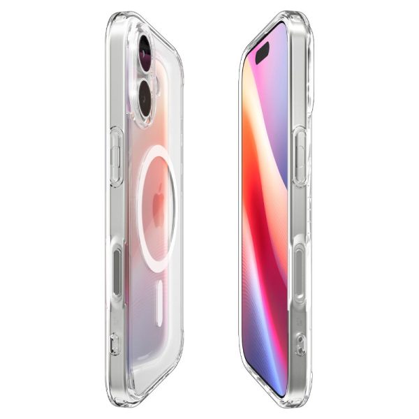 Spigen Ultra Hybrid MagSafe Clear White-Apple iPhone 17 (ACS10380) - Image 6