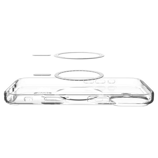Spigen Ultra Hybrid MagSafe Clear White-Apple iPhone 17 (ACS10380) - Image 7