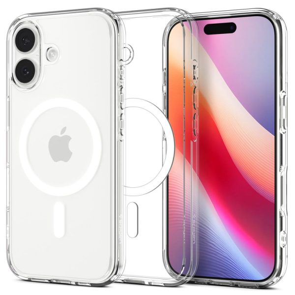 SPIGEN ULTRA HYBRID MAG MAGSAFE IPHONE 17 CLEAR/WHITE