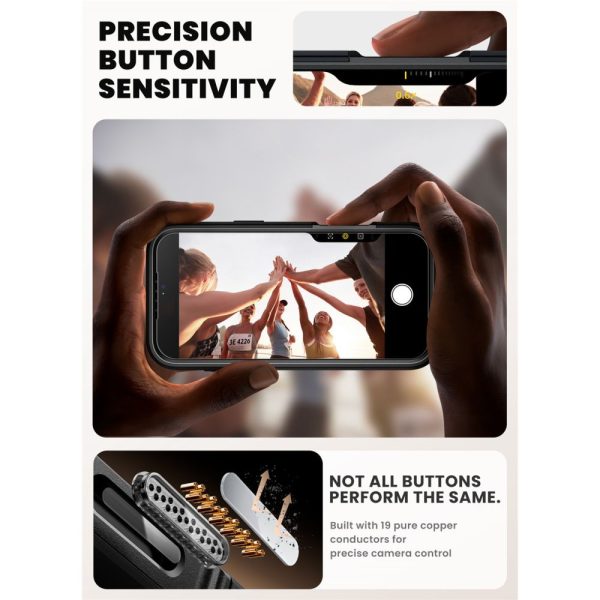 SUPCASE IBLSN ARES FLIP MAG MAGSAFE IPHONE 17 PRO BLACK - Image 4