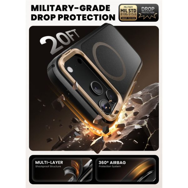 SUPCASE IBLSN ARES FLIP MAG MAGSAFE IPHONE 17 PRO MAX DESERT GOLD - Image 3