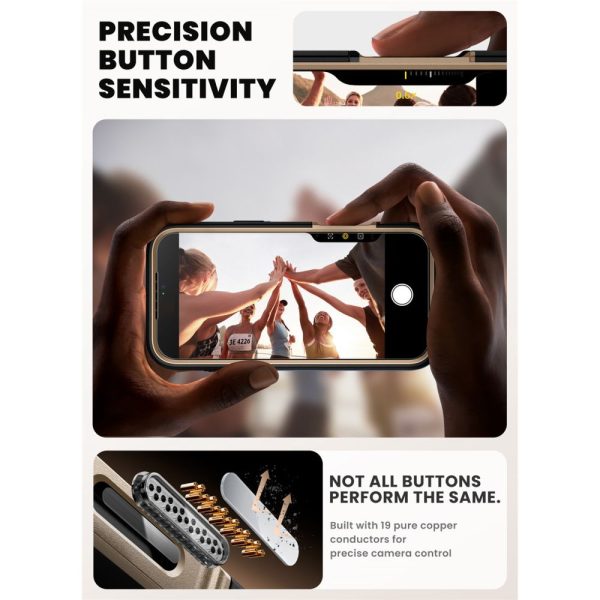 SUPCASE IBLSN ARES FLIP MAG MAGSAFE IPHONE 17 PRO MAX DESERT GOLD - Image 4