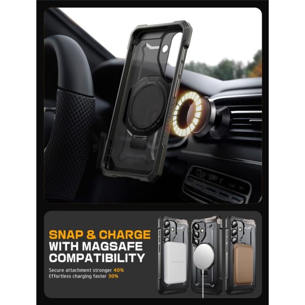 SUPCASE UB GRIP MAG MAGSAFE GALAXY S25 FE BLACK - Image 5