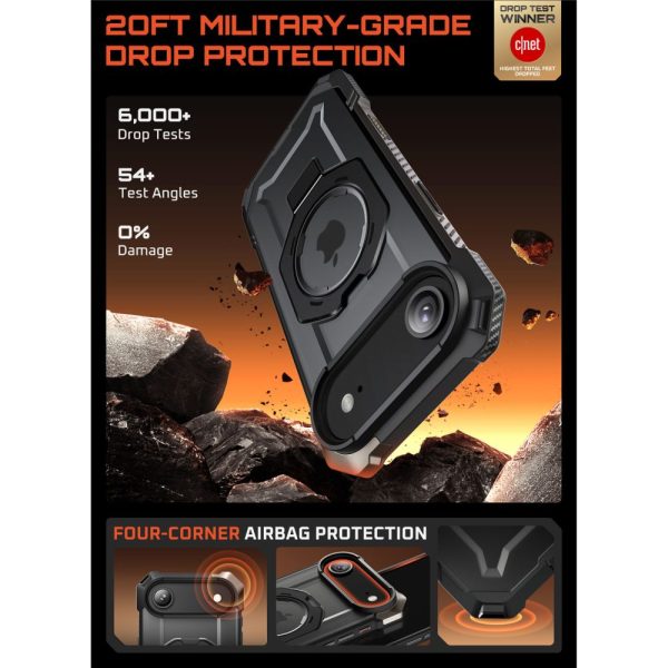 SUPCASE UB GRIP MAG MAGSAFE IPHONE 17 AIR BLACK - Image 3