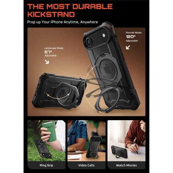 SUPCASE UB GRIP MAG MAGSAFE IPHONE 17 AIR BLACK - Image 4
