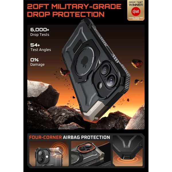 SUPCASE UB GRIP MAG MAGSAFE IPHONE 17 BLACK - Image 3