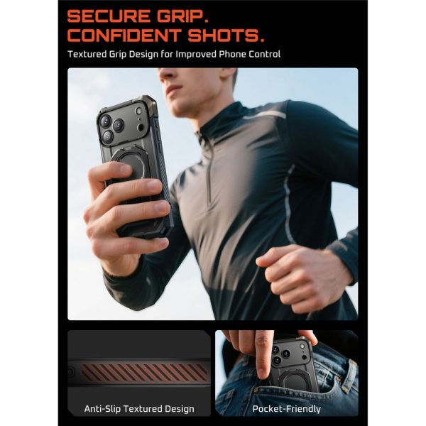 SUPCASE UB GRIP MAG MAGSAFE IPHONE 17 PRO BLACK - Image 7