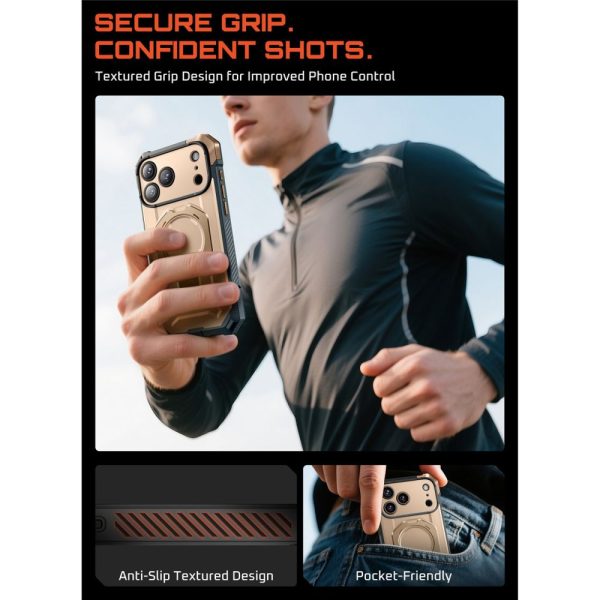 SUPCASE UB GRIP MAG MAGSAFE IPHONE 17 PRO MAX DESERT GOLD - Image 7
