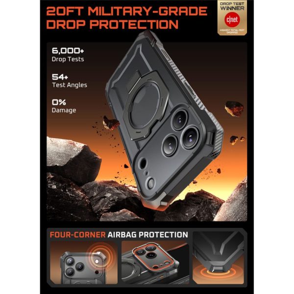 SUPCASE UB GRIP MAG MAGSAFE IPHONE 17 PRO MAX GREY - Image 3